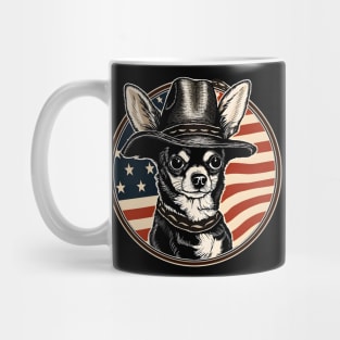 Chihuahua 4th of July Mug